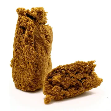 Honey Gold: foto real de la hash de cáñamo